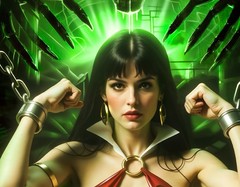 Alien vs Vampirella Xenomorph ADULT Metal Sign Wall 10″ x 14″ Exclusive Ltd 6