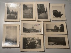 📸Bundle 9 Photos 50-60s Dbg Ruhrort Travel Women Men Places Nature ~5×8