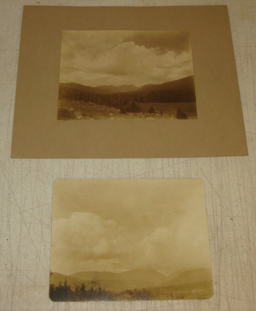 ANTIQUE *CLIFTON CHURCH* VIEW FROM EAGLE MOUNTAIN HOUSE WHITE MOUNTAINS NH PHOTO