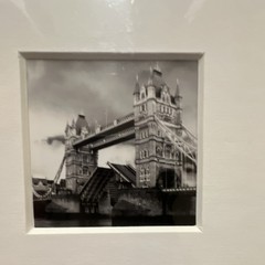 Banksy photos, London Landmarks Photographs Set of 12 Matted Color Prints