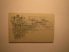 Girl – young woman – portrait / CDV Alfons Piksa Vienna
