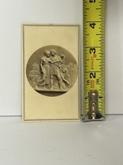 Bertel Thorwaldsen Youth Or Summer Relief Sculpture CDV Cart De Visite