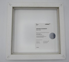 Julia Christe White Sands #4 photograph ltd ed Lumas 2000 9.5”x9.5” framed