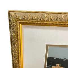 Pittsburgh Three Rivers Stadium Football Baseball Framed Photograph 18×22