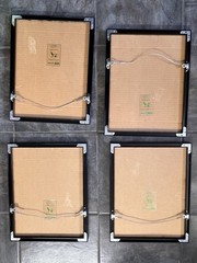 Set Of 4 Framed Vintage Chinese Photography Prints – Documentary Style – 1970’s