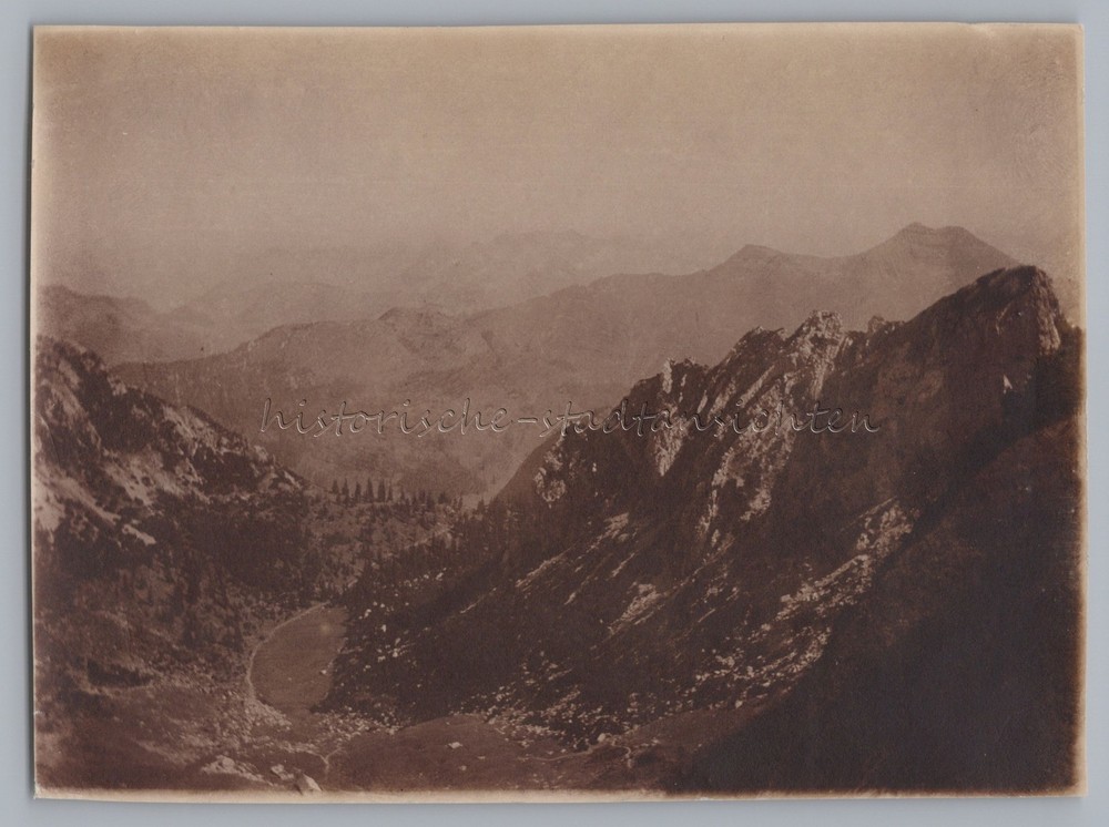 Großiefental Rotwand near Bayrischzell 1921 – Old Photo 1920s