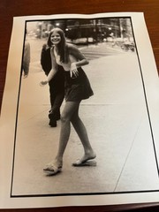 Vintage Silver Gelatin Print Of Fashion Model Joel Brodsky Studios 14″ x 11″