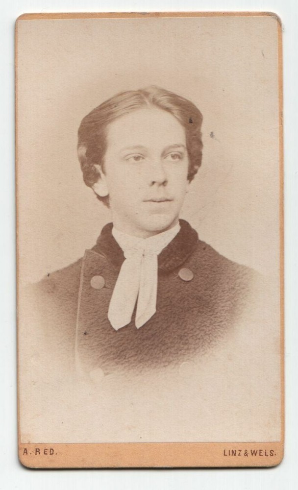 Portrait of a man, photograph August Red, Linz & Wels