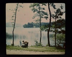 Autochrome / Vintage Glass autochrome / Format 9 x 12 cm / C.1910. No.2