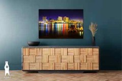 New Orleans Skyline Wall Decor – Louisiana Art – NOLA – Canvas / Metal / Paper
