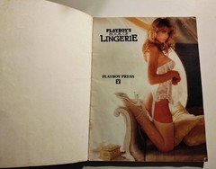 *PLAYBOY’S BOOK OF LINGERIE photo magazine 1984 pin-ups models*