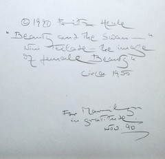 Fritz Henle Rare Inscribed Photograph Ballerina Nini Theilade in Bacchanale Dali
