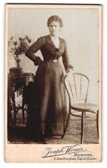 Photograph Joseph Werner, Munich, Isartorplatz 2 corner Kanalstrasse, portrait J