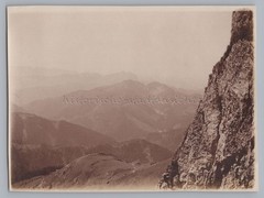 View from the Rotwand near Bayrischzell 1921 – Old Photo 1920s