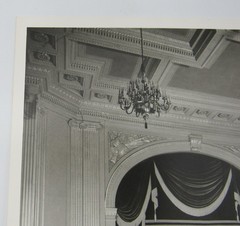 Vintage Gabriel Moulin Studios stamped photograph theater interior 8×10″