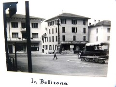 Old Photo Album from 1953, Switzerland Travel, Cars, Tram, Technology, Zurich, Freiburg