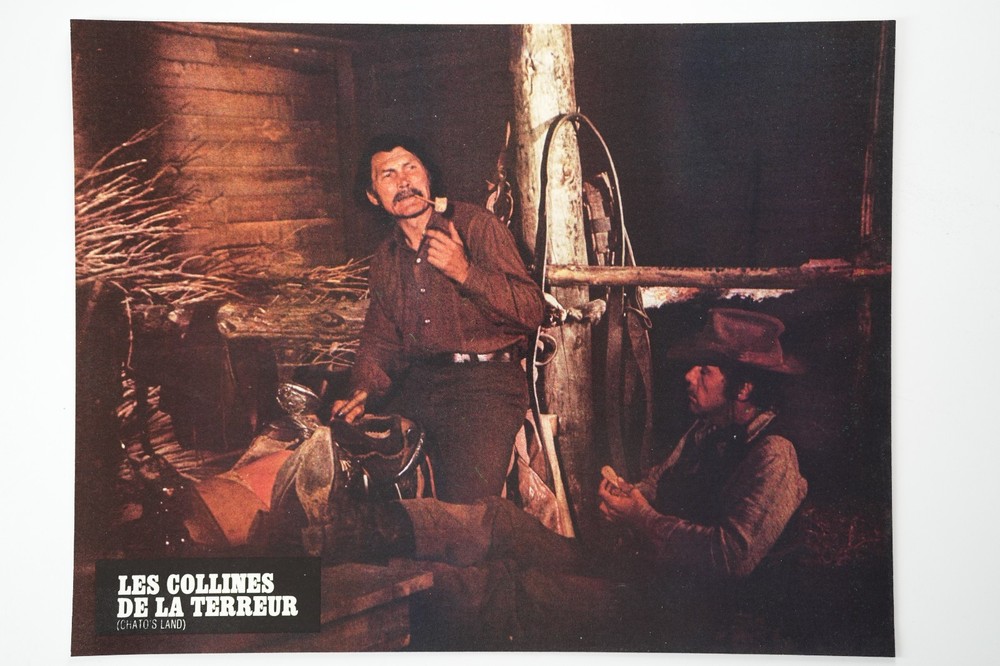 Photo Cinema Lobby Cards The Hills Of Terror (Chato’s Land) 22X28Cm 1970