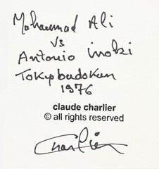 Muhammad Ali vs Antonio Inoki – Original photograph from the archive of Charlier
