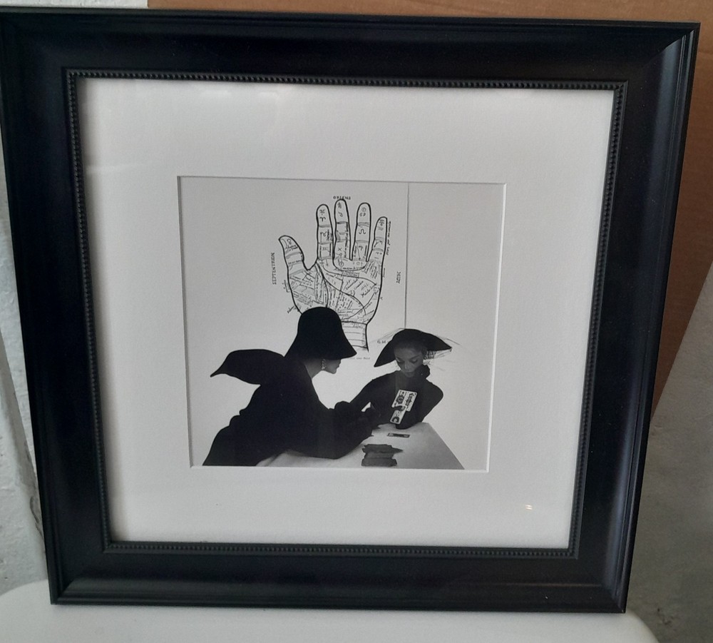 1991 Irving Penn The Tarot Readers 1949 Art Photo Engraving Newly Framed