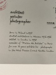 Signed JUREK NEMS 7.5” Original Photograph BIG BEN PARLIAMENT SQ Look Left 10”
