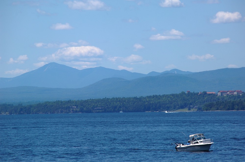 Lake Champlain Vermont Landscape Photo | Metal Print | Fine Art Photography VT