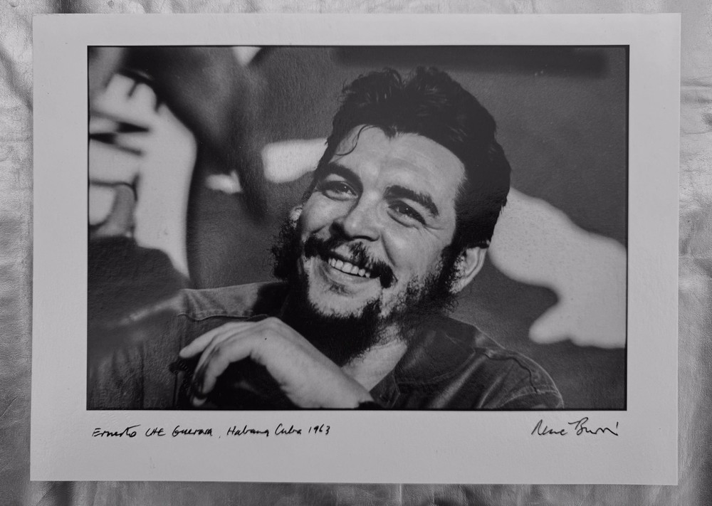 Che» Guevara Smiling by René Burri – Signed Print – Havana, Cuba 1963 – Magnum