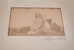 Original Photo / Signed Lithograph ROBERT YARNALL RICHIE 1930s/40s Middle East