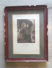 Photogravure Böcklin, Der Eremit, 1905, Framed, Published by Bruckmann Verlag