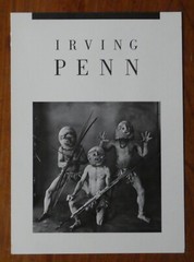 Very collectable FLYER/MAILER famous IRVING PENN at Boston University early 80s