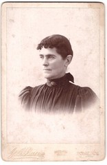 Photograph G. E. Bacon, Rome /N. Y., W. Dominick St. 138, Portrait of a Woman