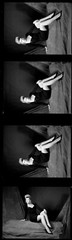 1 roll 15 negatives black & white medium format Kodak TMAX film sexy pin ups