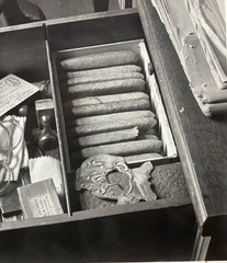 Original A AUBREY BODINE ‘Still Life’ HL MENCKEN Desk Drawer w CIGARS Photograph