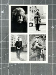 Mark Edward Harris Art Show Announcement Card 1998 – Faces Of The 20th Century