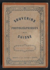 10 photographs Briquet et Fils, Geneve, view fountain, Lucerne et le Rigi, Ch