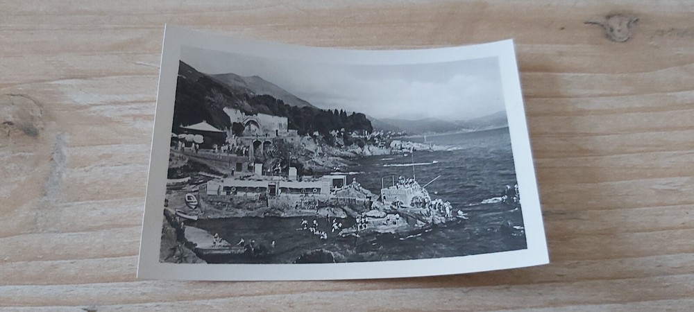 old b/w LEPORELLO PHOTO ITALY GENOA NERVI