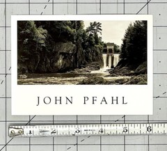 John Pfahl (1939-2020) Art Show Announcement Card 1992 Janet Borden Gallery