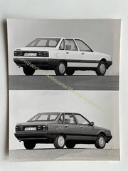 orig. Large press photo sales photo car Renault 21 GTS 21×16.5 cm