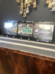 NEW Signed Bruce Reinfeld Analog Style Photography 36 X 12in Collectors Piece!