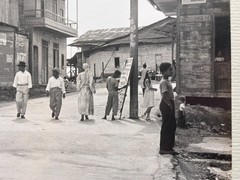 ELLEN AUERBACH Beunaventura, Columbia Street Scene (1949) Signed Silver Gelatin