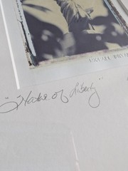 Vintage signed Michael Bryant Photography USA Art, Black & White Set Of 2