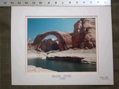 2000s Color Slot Canyon 8 X 14″ 11×14 Matts signed Canyon Studio Photographs