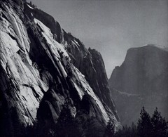 1959 Ansel Adams Royal Arches Half Dome Yosemite Valley National Park Art Photo