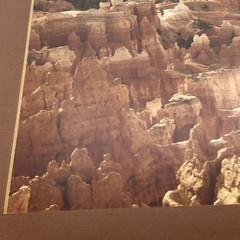 Bryce Canyon “Forest of Rocks Arial Photography 1984 Alan Proffitt 11×14 Framed