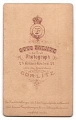 Photograph Otto Faehte, Görlitz, Grüner Graben 24, two women in black Kle
