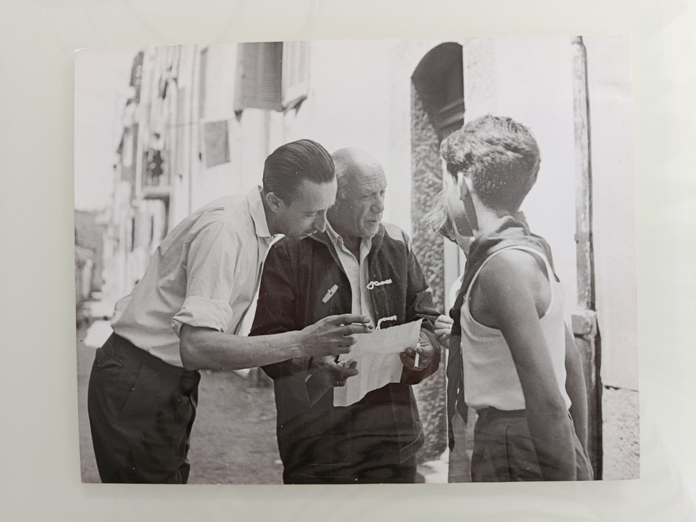 Original Vintage Photo Pablo Picasso