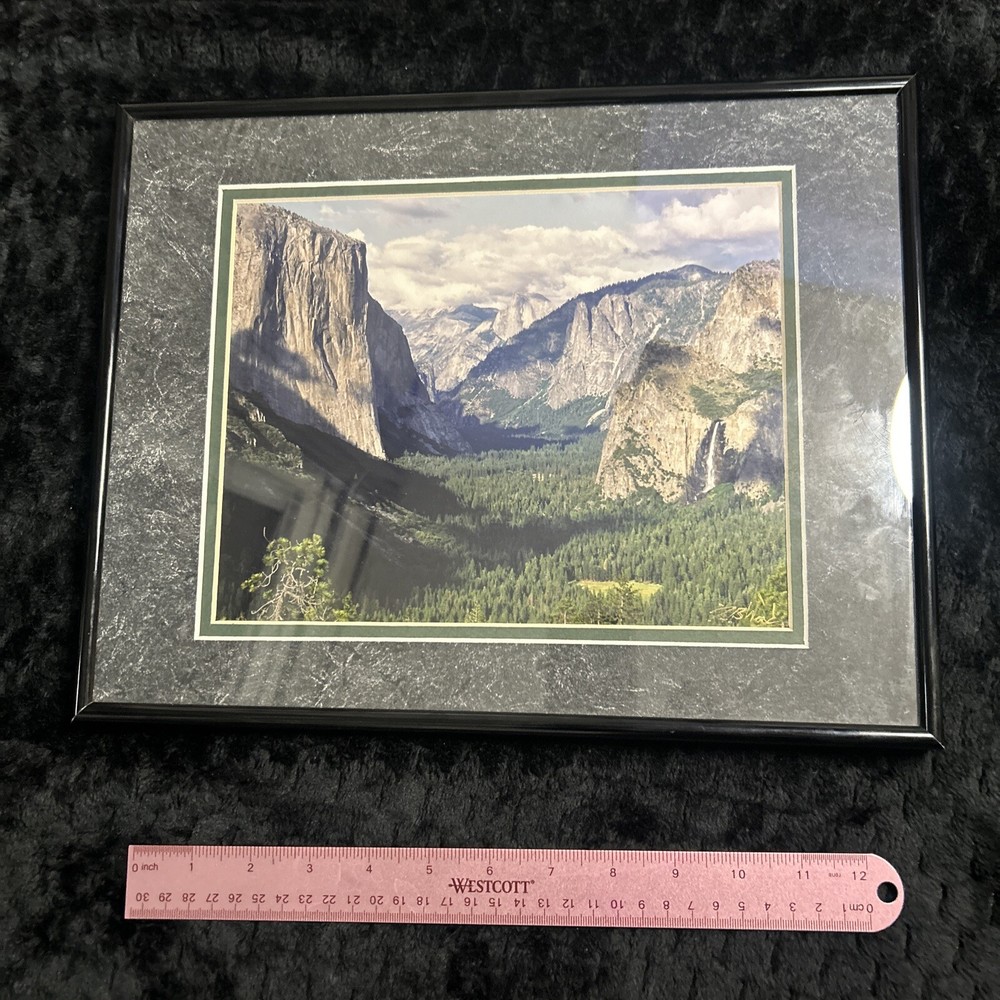 Half Dome At Yosemite Michael B. Wood Energy Art Photography 1991 11×14 Original