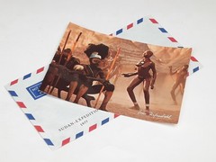 Sudan Expedition 1977 Envelope & Nuba Postcard – From Leni Riefenstahl Estate