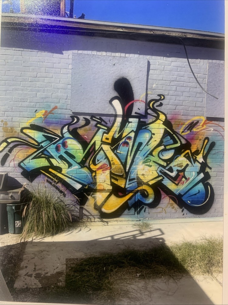 graffiti Art High Gloss Photograph By RIME MSK SIGNED Lmtd @100 Framed!