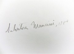 Signed SALVATORE MANCINI 1980 Buddhist Monks Tamu Silver Gelatin Print