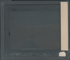 Walk, Characters, Photo Glass Plaque, Black & White, Positive 8.5×10 Cm